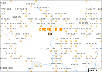 map of Peremilovo