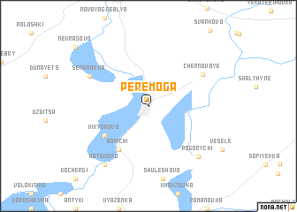 map of Peremoga