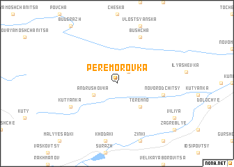 map of Peremorovka