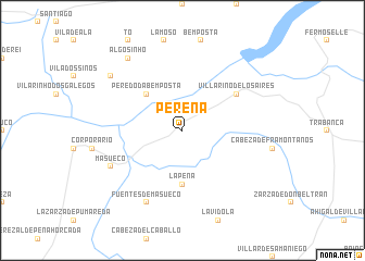 map of Pereña