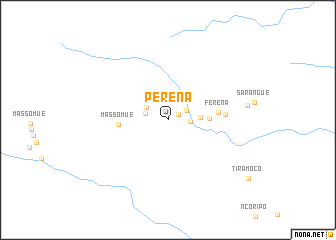 map of Perena