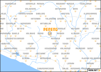 map of Pereng