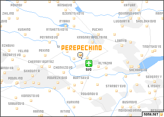 map of Perepechino
