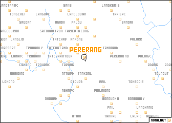 map of Pé Ré Rang