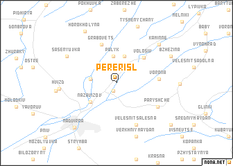 map of Pererislʼ