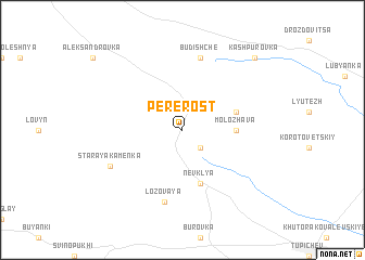 map of Pererost