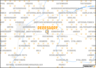 map of Peresdorf