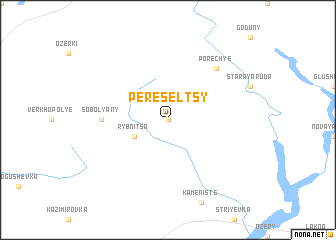 map of Pereselʼtsy