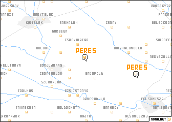 map of Peres