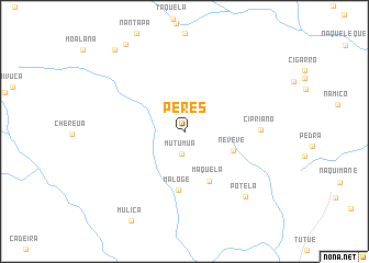 map of Peres