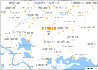 map of Perete