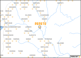 map of Perete