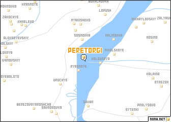 map of Peretorgi
