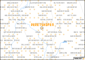 map of Peretshofen