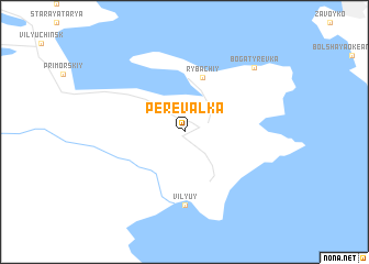 map of Perevalka