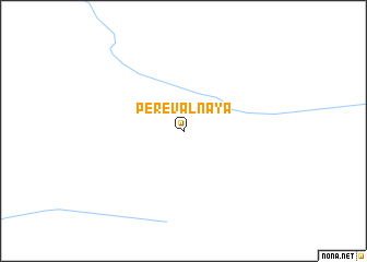 map of Pereval\