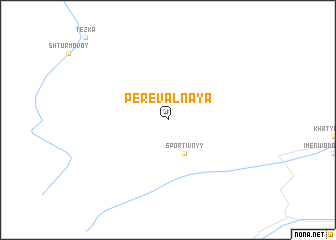 map of Pereval\