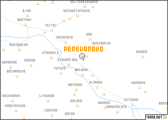 map of Perevarovo