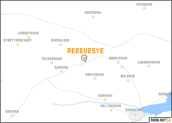 map of Pereves\