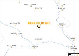 map of Perevolochan