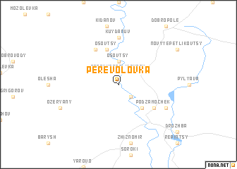 map of Perevolovka