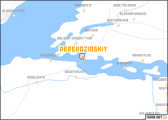 map of Perevozinskiy