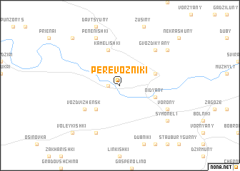 map of Perevozniki