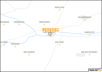 map of Perevoz