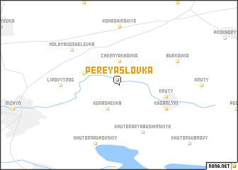 map of Pereyaslovka