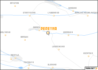 map of Pereyma