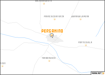 map of Pergamino