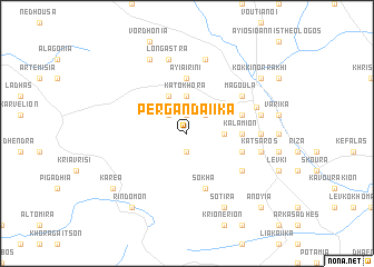 map of Pergandaíika