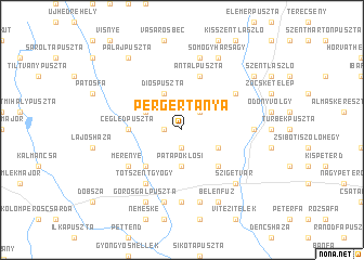 map of Pergertanya