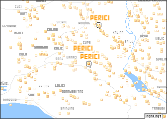 map of Perići