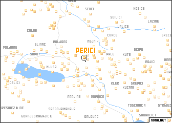 map of Perići