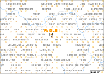 map of Pericón