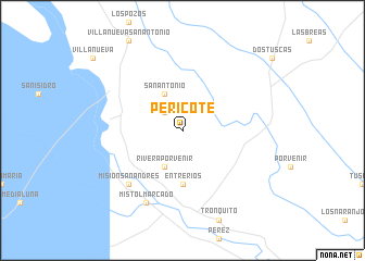 map of Pericote