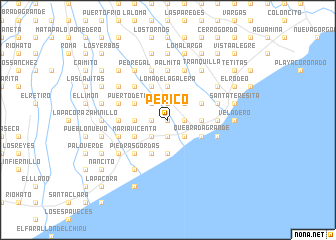 map of Perico