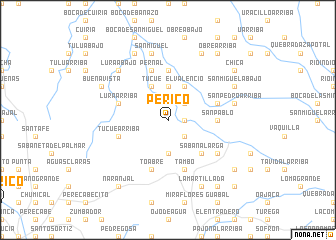 map of Perico