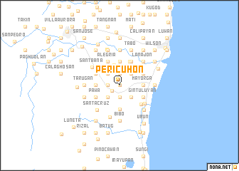 map of Pericuhon