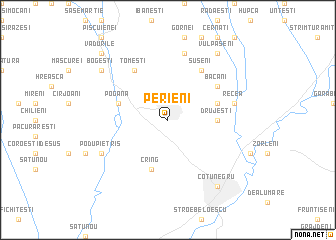 map of Perieni