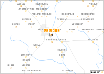 map of Périgué