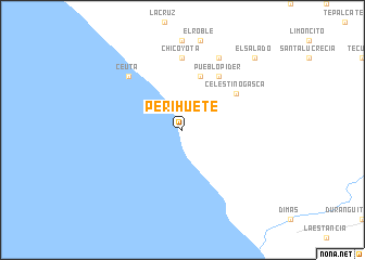 map of Perihuete