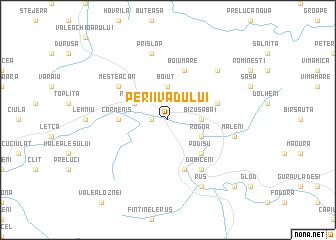 map of Perii Vadului