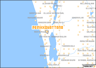map of Perikkowattana