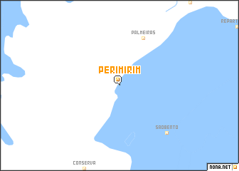 map of Peri-Mirim
