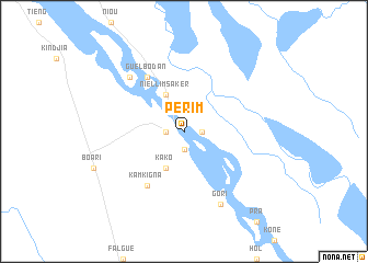 map of Périm