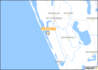 map of Perinād