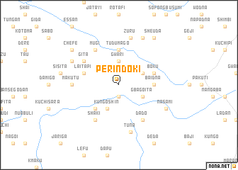 map of Perindoki