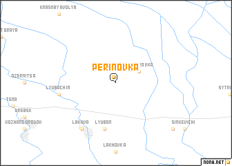 map of Perinovka